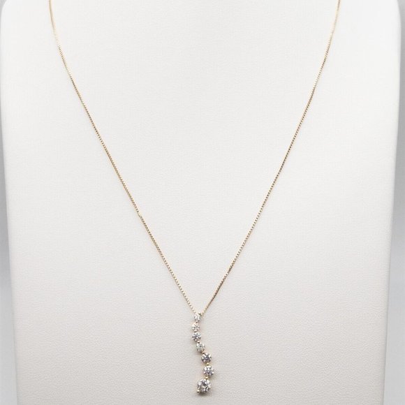 14k Designer SI1 Diamond Necklace